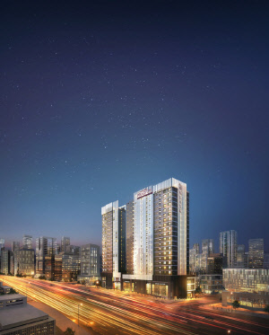 시티프라디움 더 강남 투시도<시티건설 제공>